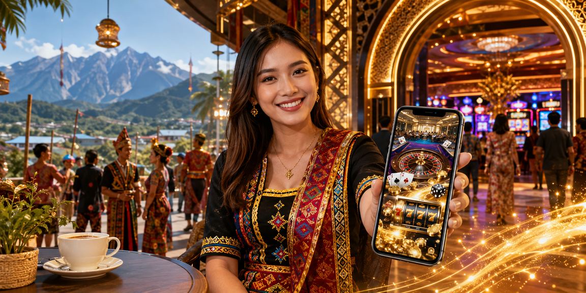 Pengguna dari Sabah mengakses aplikasi kasino crown99 dengan mudah dari telefon pintar